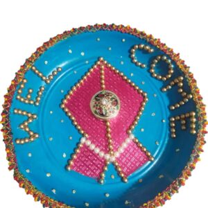 Decorative Pooja Aarti Thali