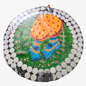 Lord Krishna feet Wall Hanging Art