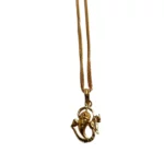 Gold Plated God Ganesh Pendant Chain