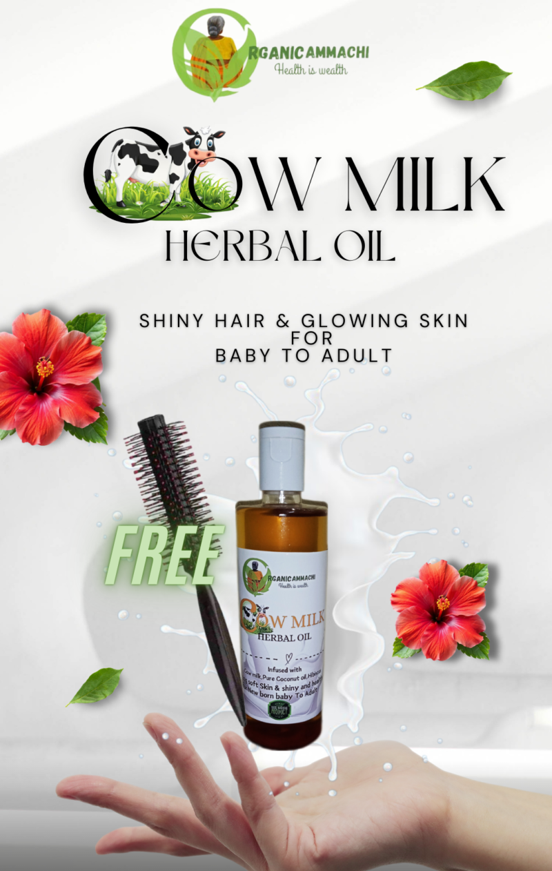 Cow Milk Herbal oil