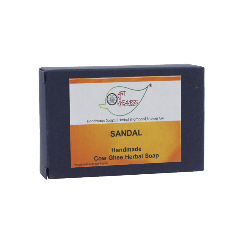 Sandal Cow Ghee Herbal Soap