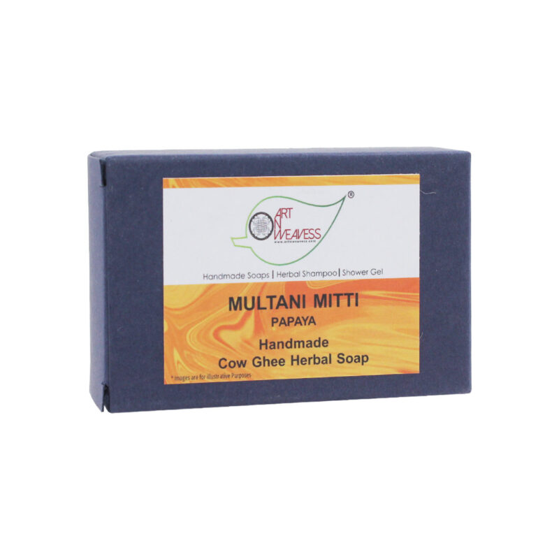 Multani Mitti Papaya Cow Ghee Herbal Soap