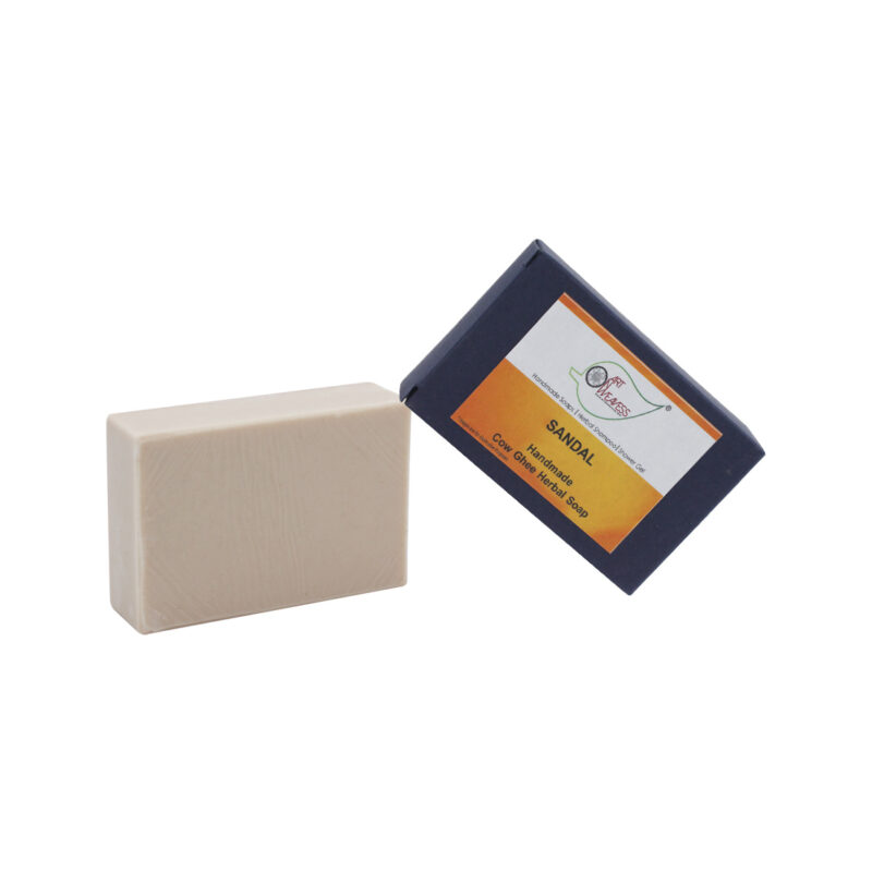 Sandal Cow Ghee Herbal Soap - Image 2