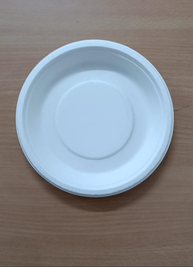 7in round plate - 50pcs/packs