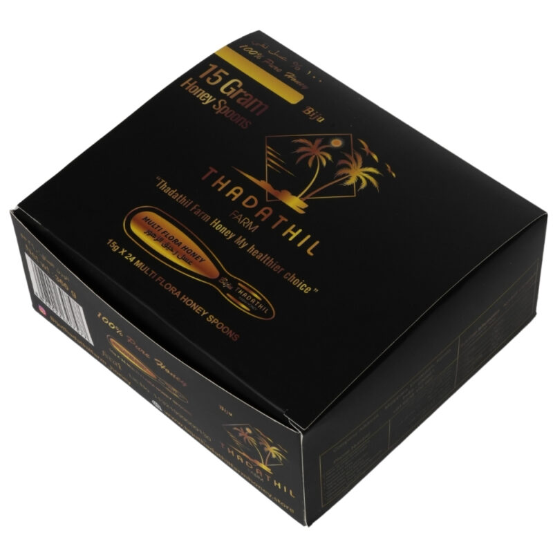 Honey Spoon -Multiflora -15G (24 nos pack) (360 gms) - Image 2