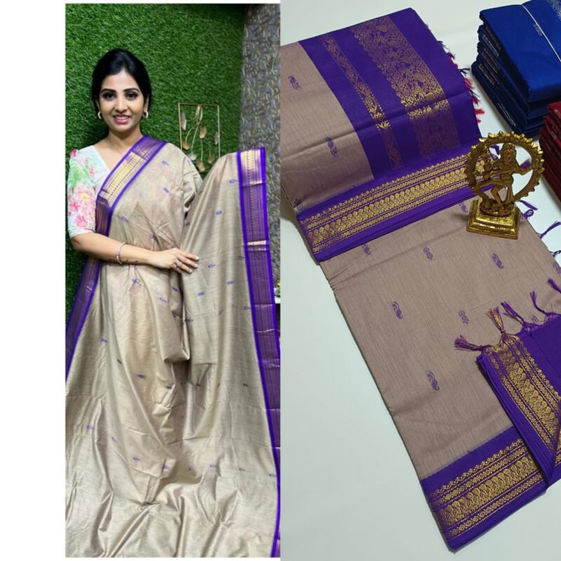 💫💫 *Premium Premium Premium Quality Kalyani cotton saree/Lata Gadwal Paithani*💫💫 - Image 4