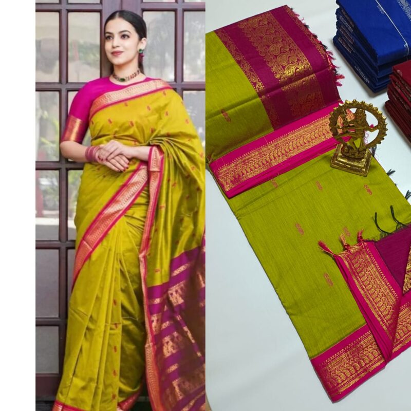 💫💫 *Premium Premium Premium Quality Kalyani cotton saree/Lata Gadwal Paithani*💫💫 - Image 6