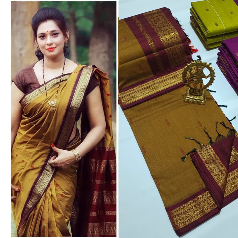 💫💫 *Premium Premium Premium Quality Kalyani cotton saree/Lata Gadwal Paithani*💫💫 - Image 8