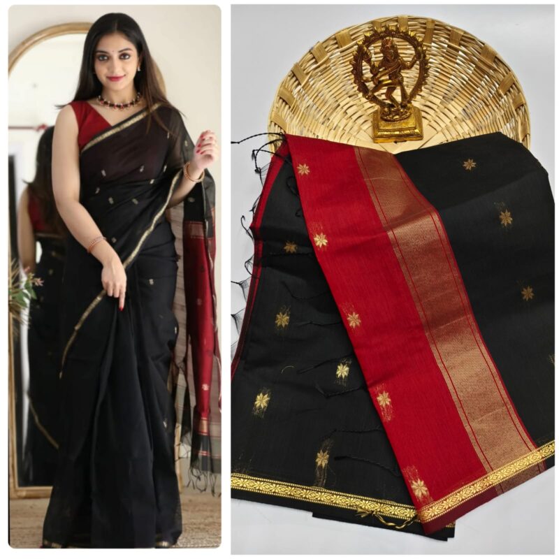 💫💫 *Premium Premium Premium Quality Kalyani cotton saree/Lata Gadwal Paithani*💫💫 - Image 21