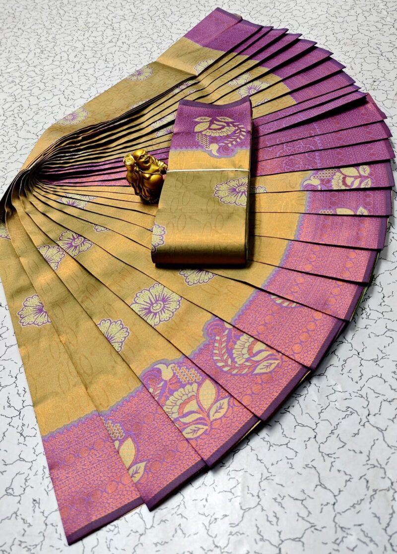 KUBERA pattu saree - Image 21