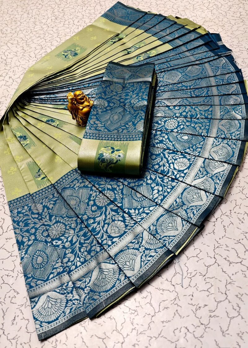 KUBERA pattu saree - Image 25