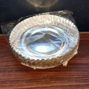 Silver Foil Paper Plates